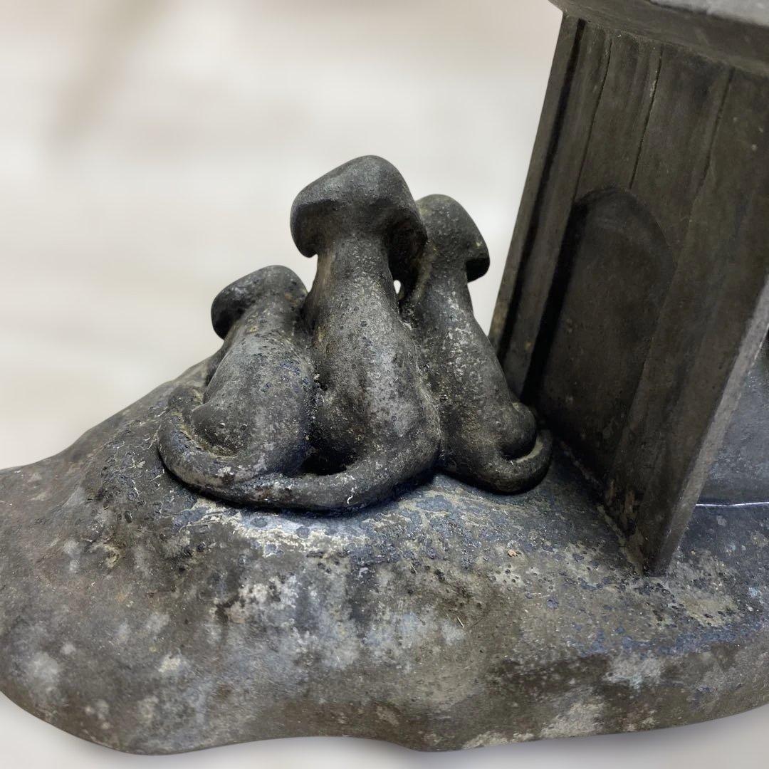 精工舎置時計 アナログ 8日巻　稼働品