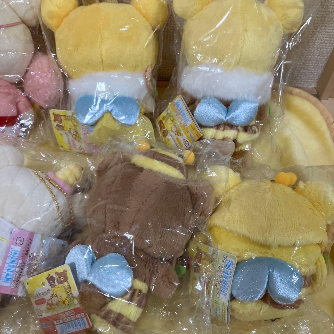 リラックマ　ぬいぐるみ　まとめ売り　コリラックマ　コグマ　キイロイトリ