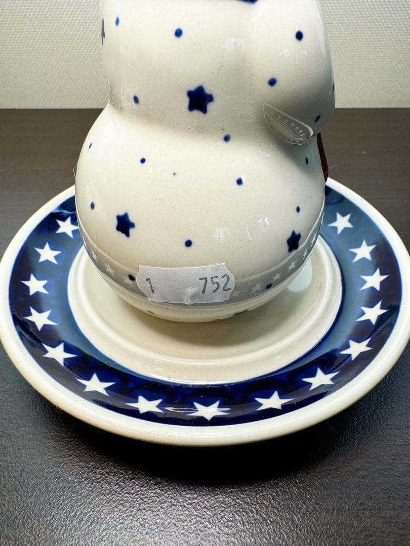 ポーリッシュポタリー クリスマス3点セット 陶器 輸入品 飾り