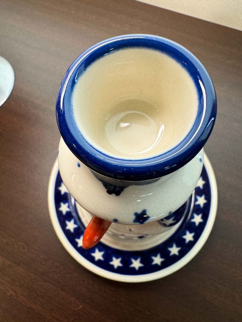 ポーリッシュポタリー クリスマス3点セット 陶器 輸入品 飾り