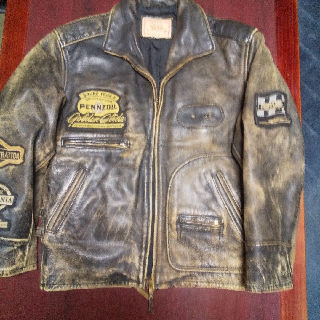 Lee TREVOR レザージャケット ゆゆ　分