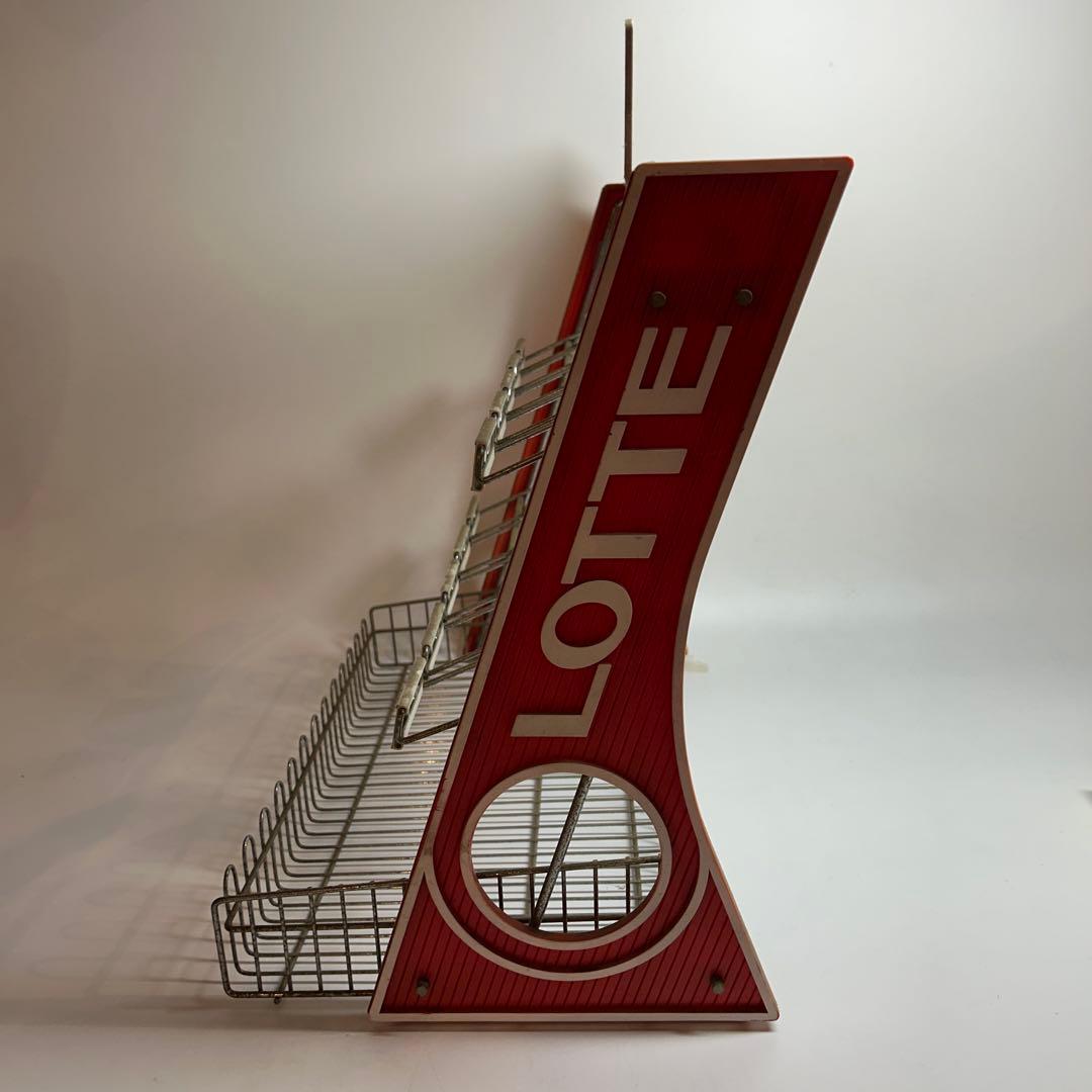 LOTTE ガムディスプレイスタンド アンティーク品