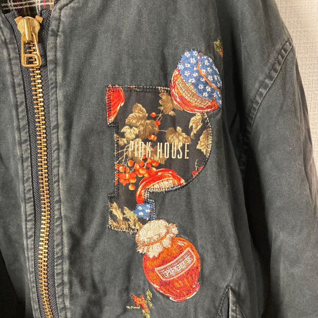 512 PINKHOUSE ma-1 ストロベリー　ジャム　ラズベリー　派手