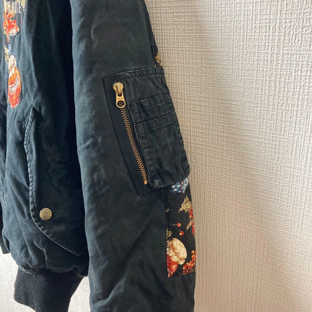 512 PINKHOUSE ma-1 ストロベリー　ジャム　ラズベリー　派手