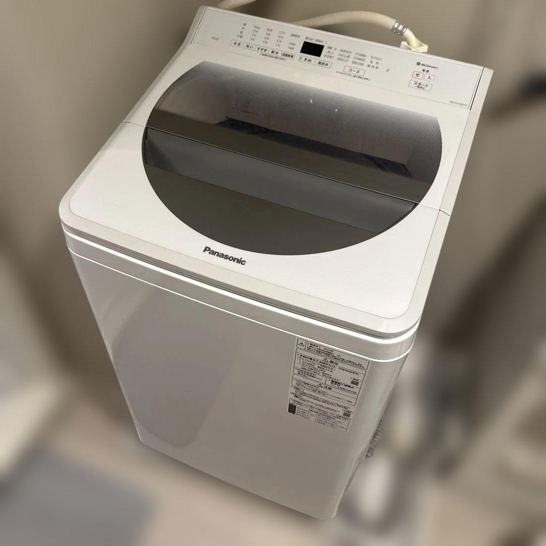 Panasonic 縦型洗濯機 本体 NA-FA100H7-W