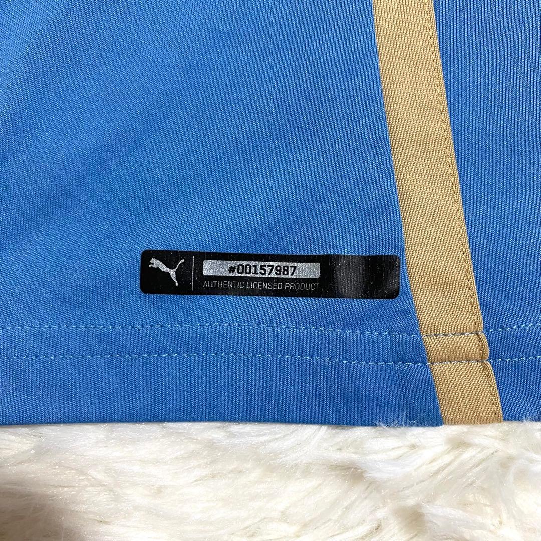 ウルグアイ代表　ユニフォーム　ゲームシャツ　刺繍　プーマ　ホーム　水色　L