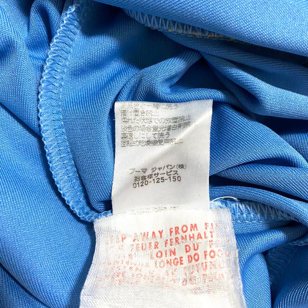 ウルグアイ代表　ユニフォーム　ゲームシャツ　刺繍　プーマ　ホーム　水色　L