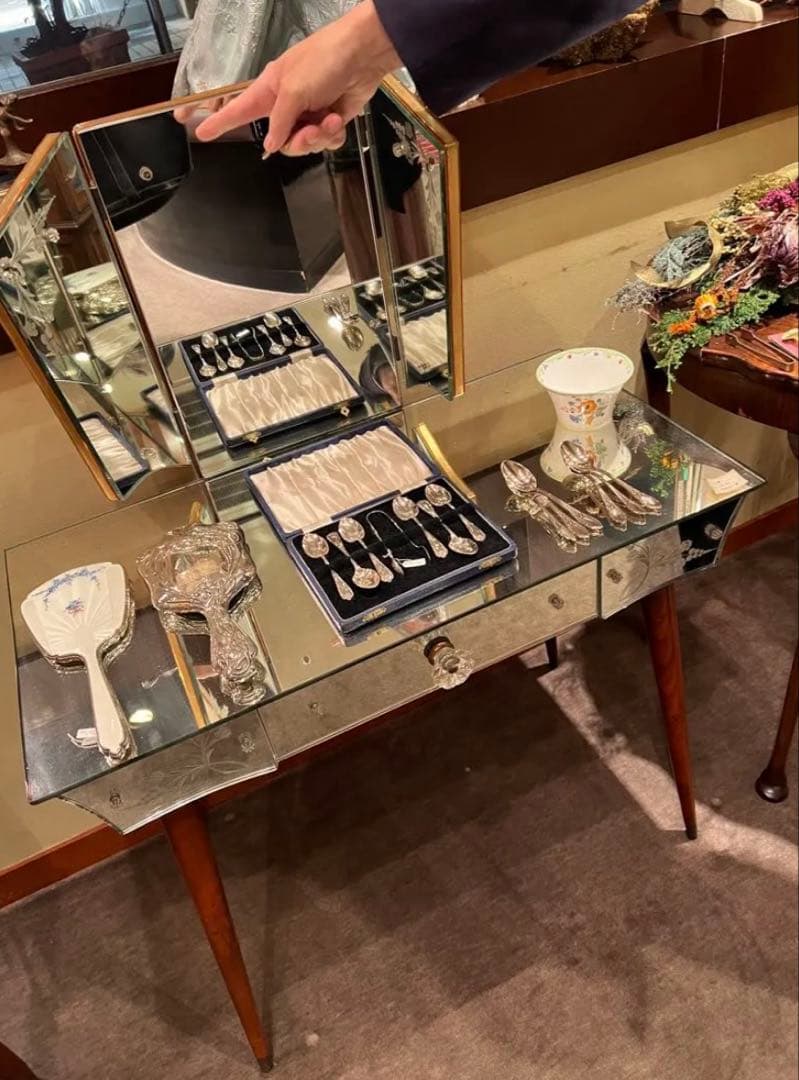 ビンテージ　全面鏡台　フランス　23万円