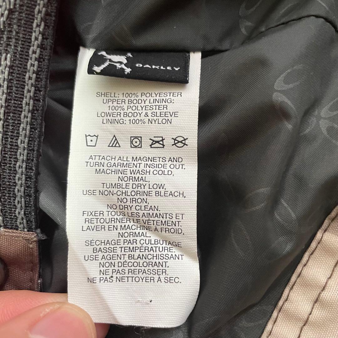 忠*の様 00s オークリー Oakley スノーボード ジャケット 幾何学模様