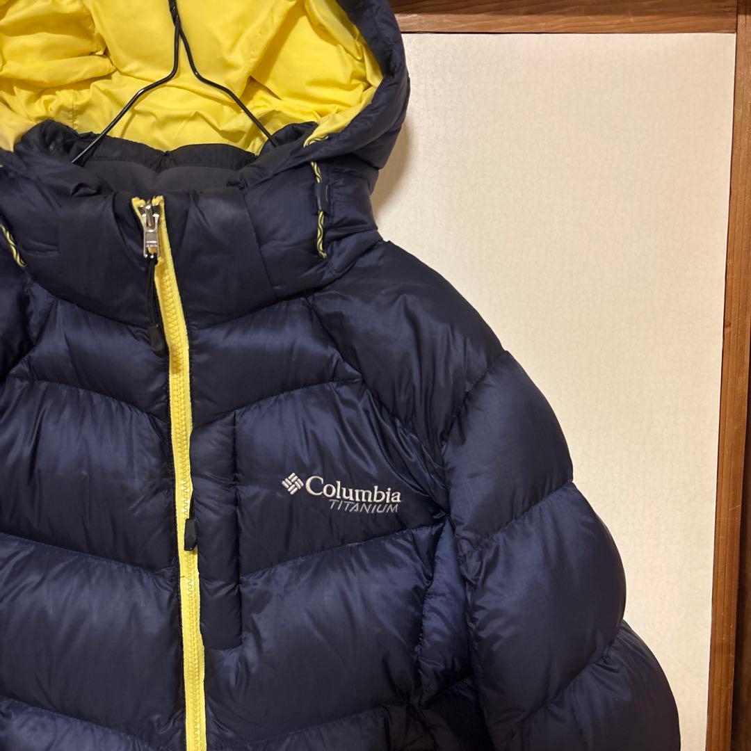 【美品】Columbia コロンビア フードダウンジャケット レディースL