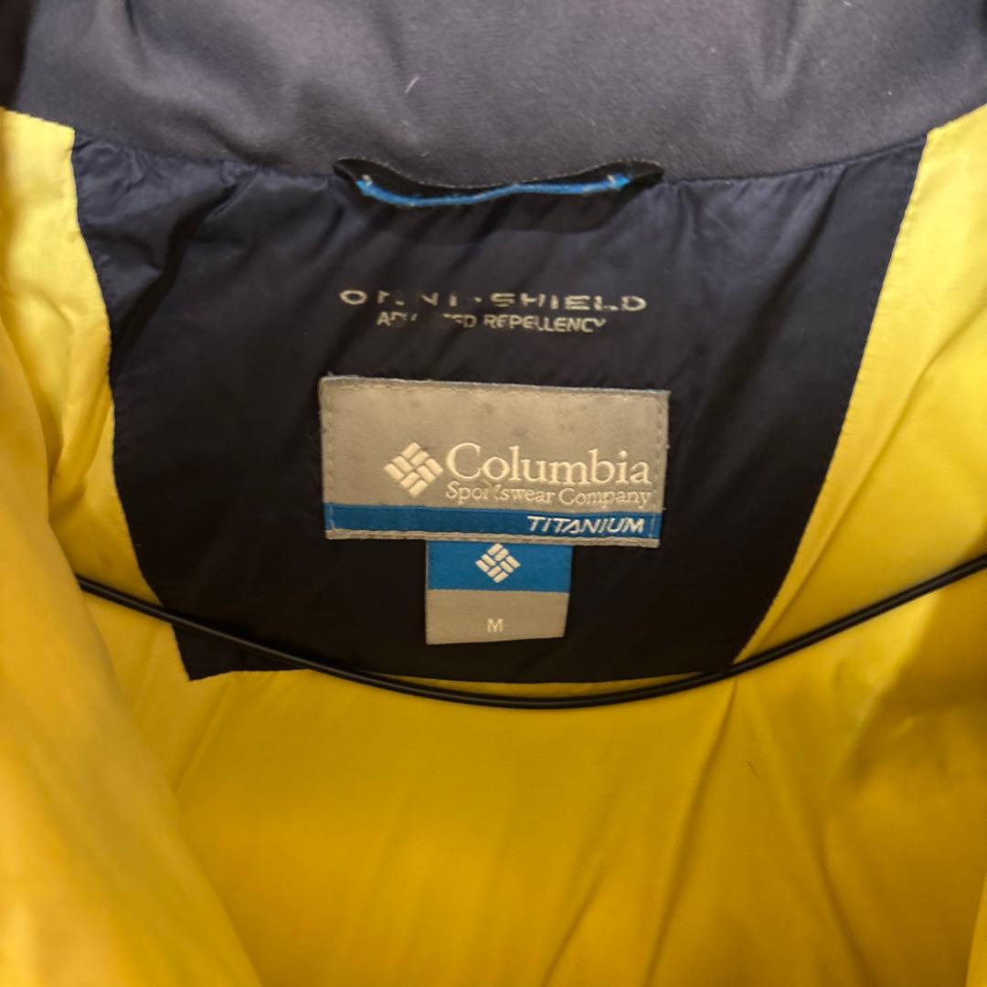 【美品】Columbia コロンビア フードダウンジャケット レディースL