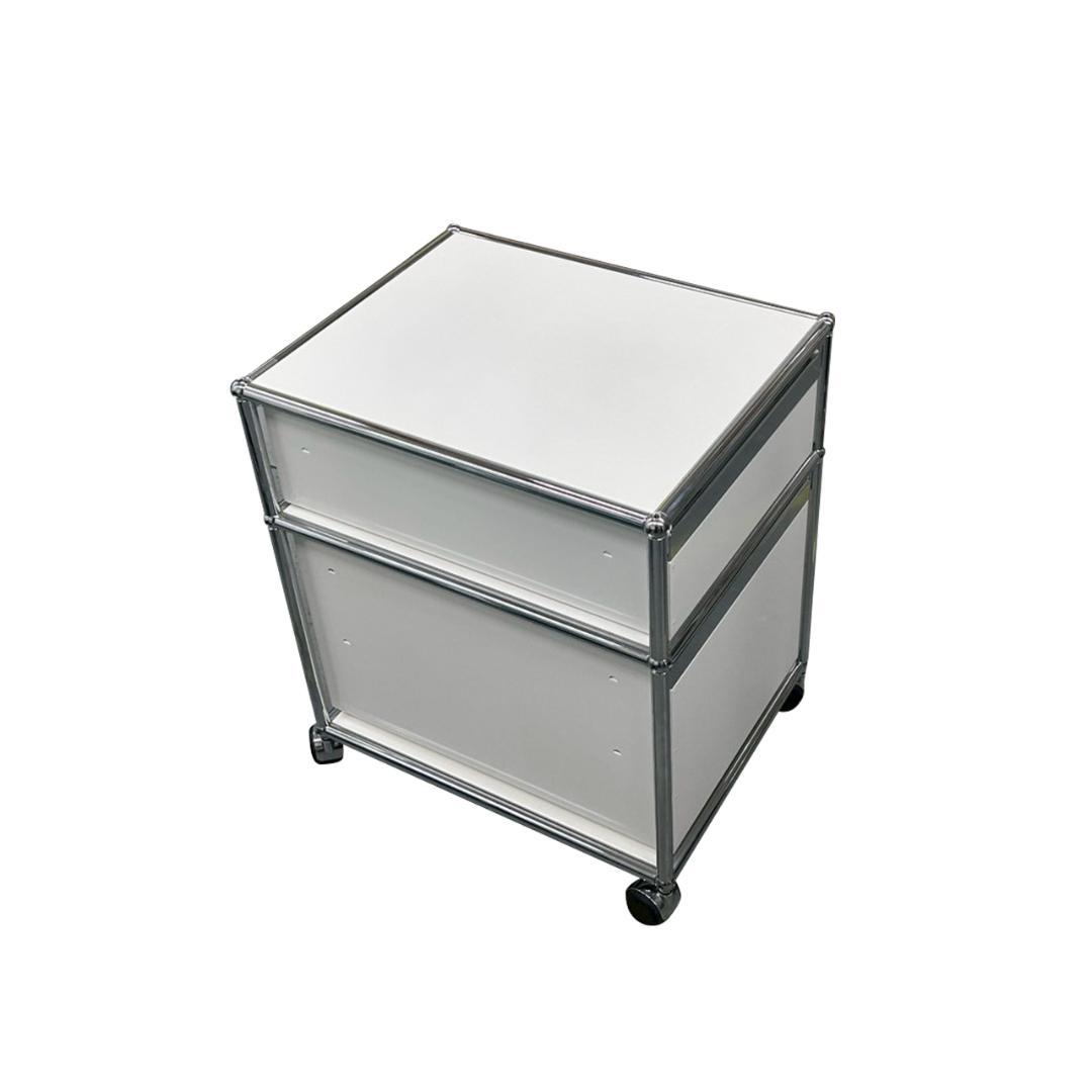 【鍵付き】USM Haller ハラー ワゴン ピュアホワイト