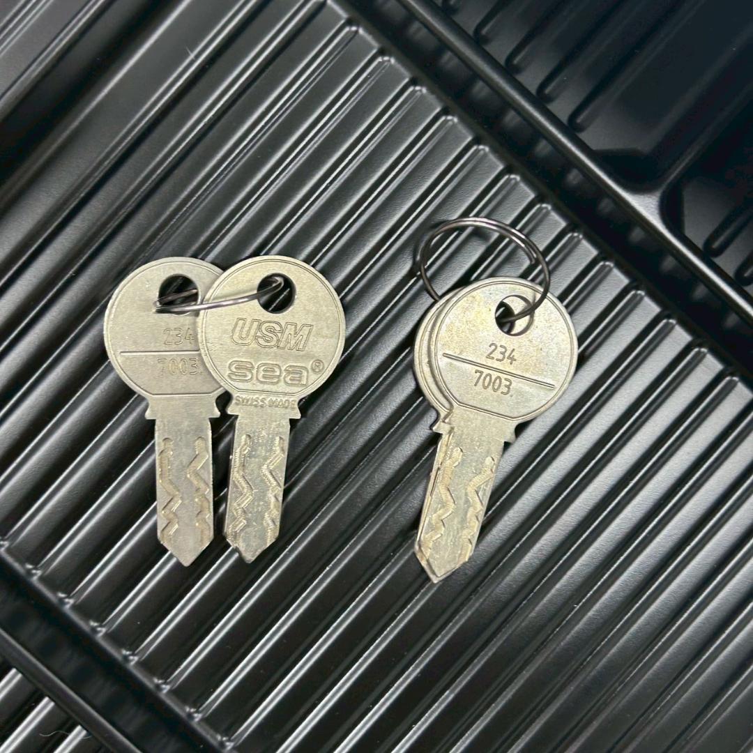 【鍵付き】USM Haller ハラー ワゴン ピュアホワイト