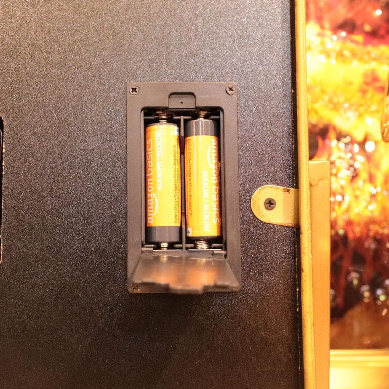 ゴールド ギアクロック 置き時計 ヴィンテージ風 スクエア 143-171