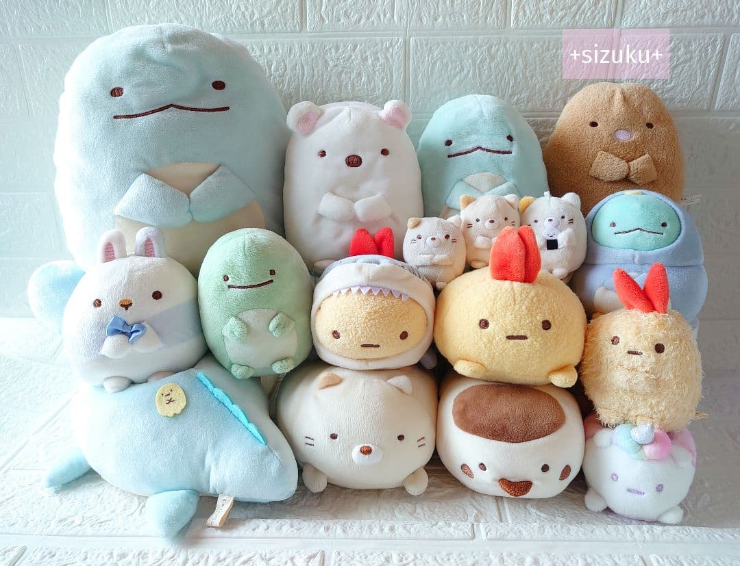 【豪華125点】すみっコぐらし ハウス 家具 てのりぬいぐるみ 色々 まとめ売り