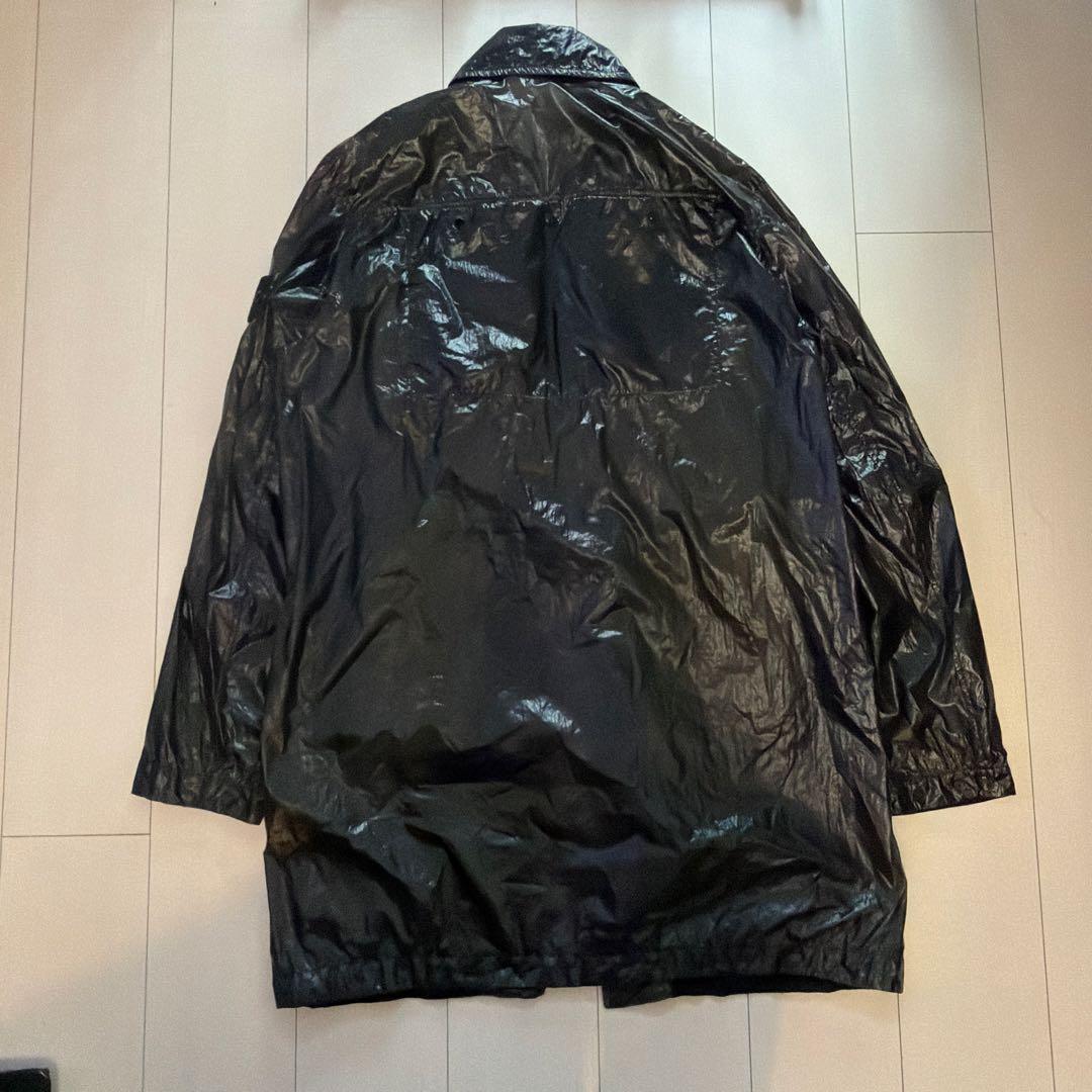 高品質！Stone  メタルナイロンステンカラーコート 着脱可！