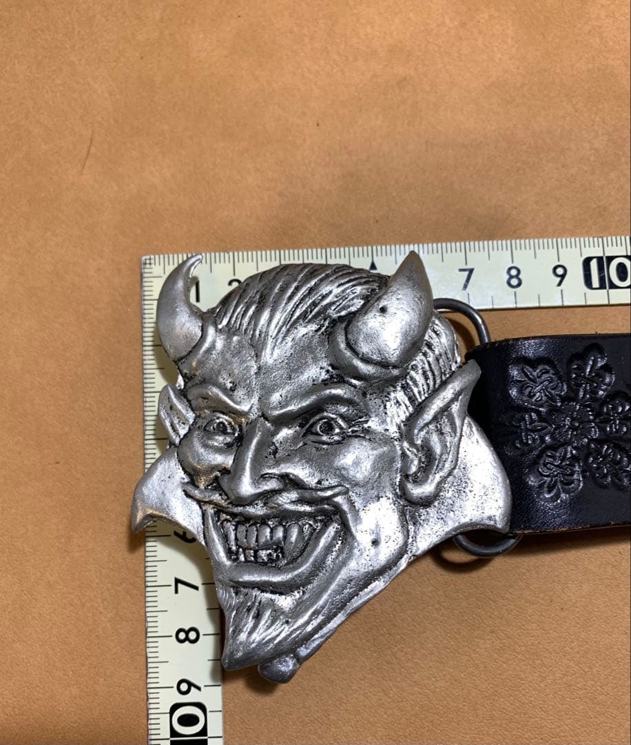 00s ヴィンテージ USA製 レッドデビル サドルレザー ベルト 本革