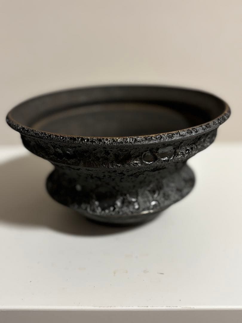 カタチ製作所　ドリッパーlow M クレーターブラック②