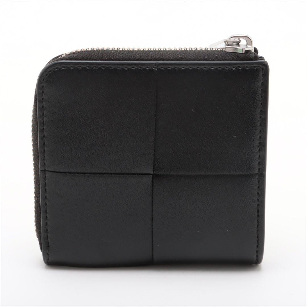 【極美品】ボッテガ カセット スクエア コンパクトジップ アラウンドウォレット