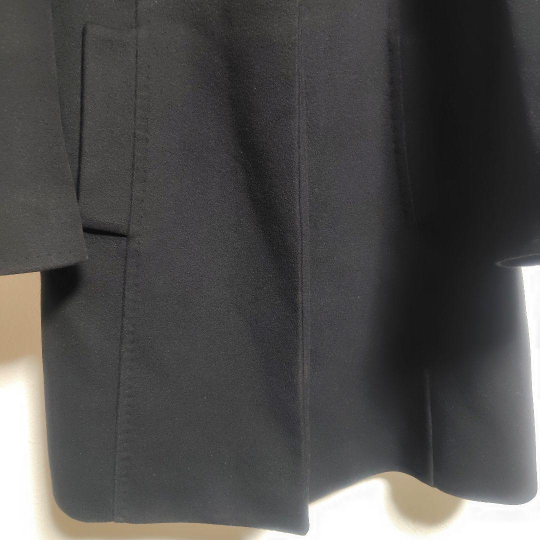 MaxMara Studio フォックスファー付 コート 38 ピュアウール