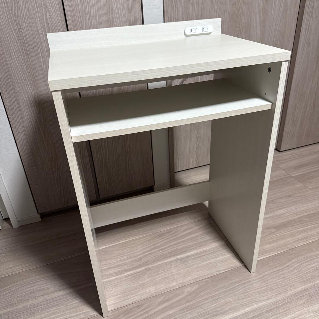 ゴミ箱上ラック　キッチン収納ラック ホワイト　引き取り限定