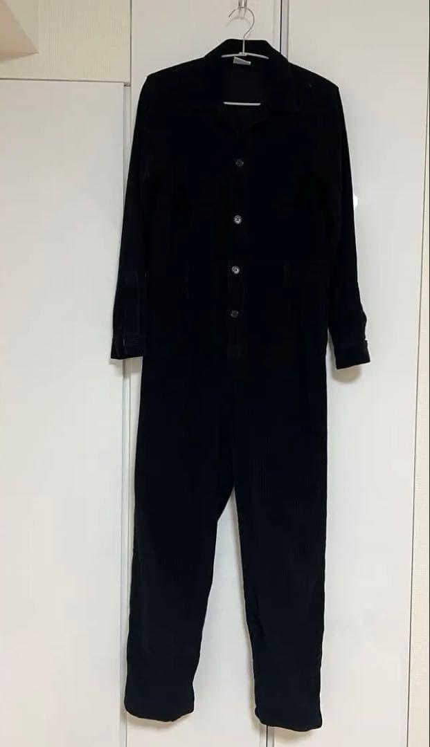 baserange コーデュロイオールインワン