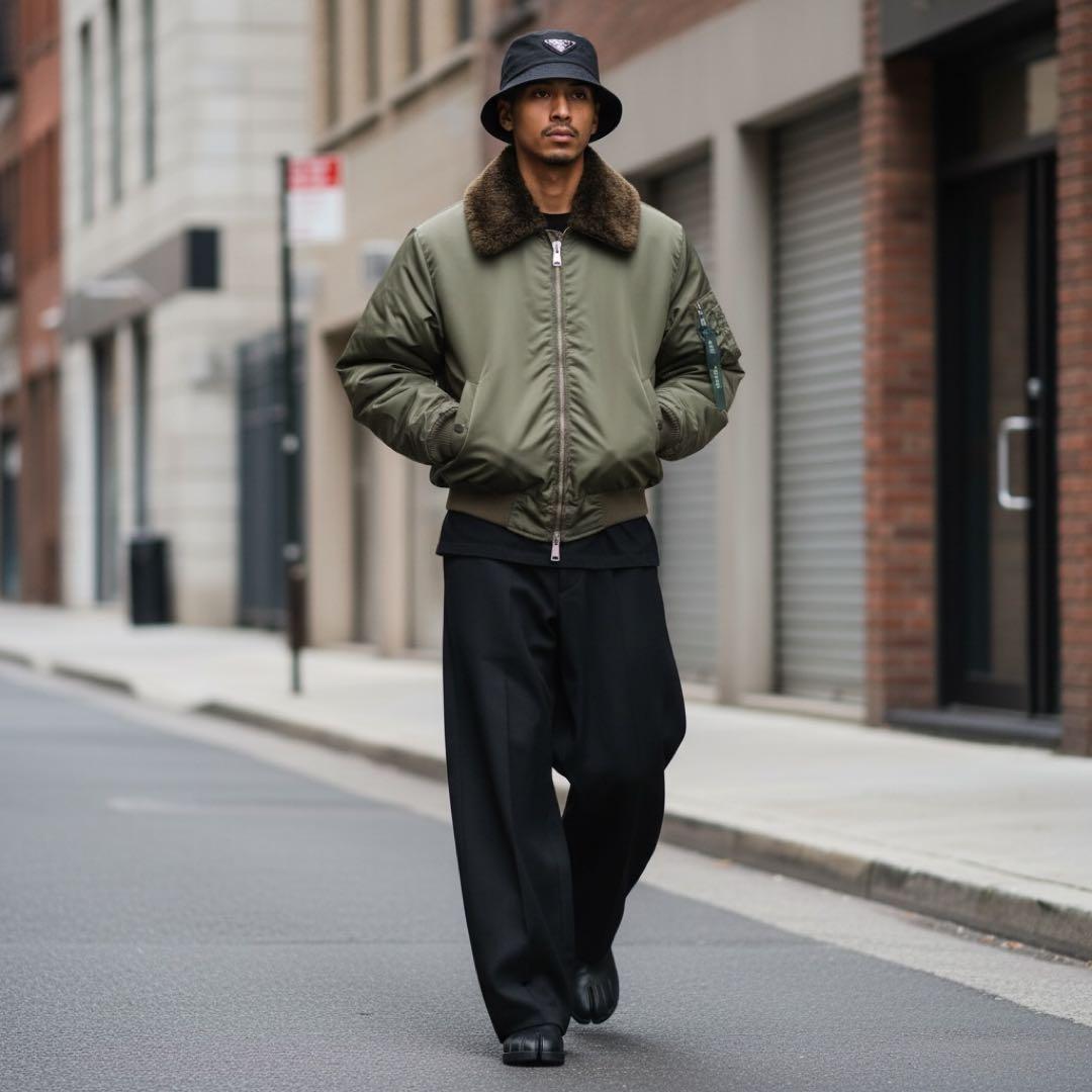 【w866】70s Sears Work Leisure B-15フライトJKT