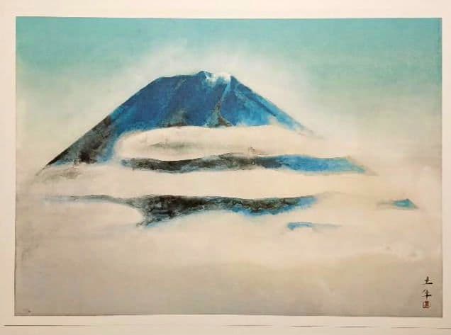 額装用画集有名日本画家富士12景 印刷です昭和52年毎日新聞社出版