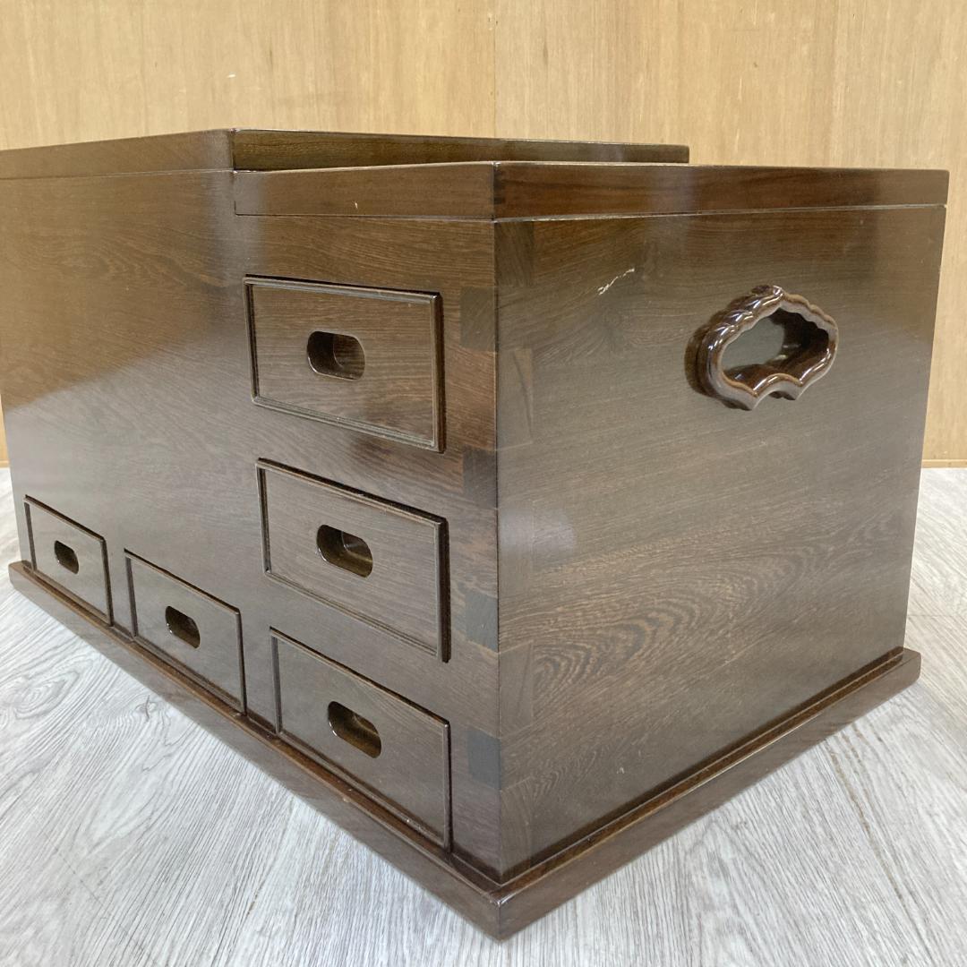 囲炉裏テーブル　火鉢　 引き出し付き 　 昭和レトロ 古民家　民芸