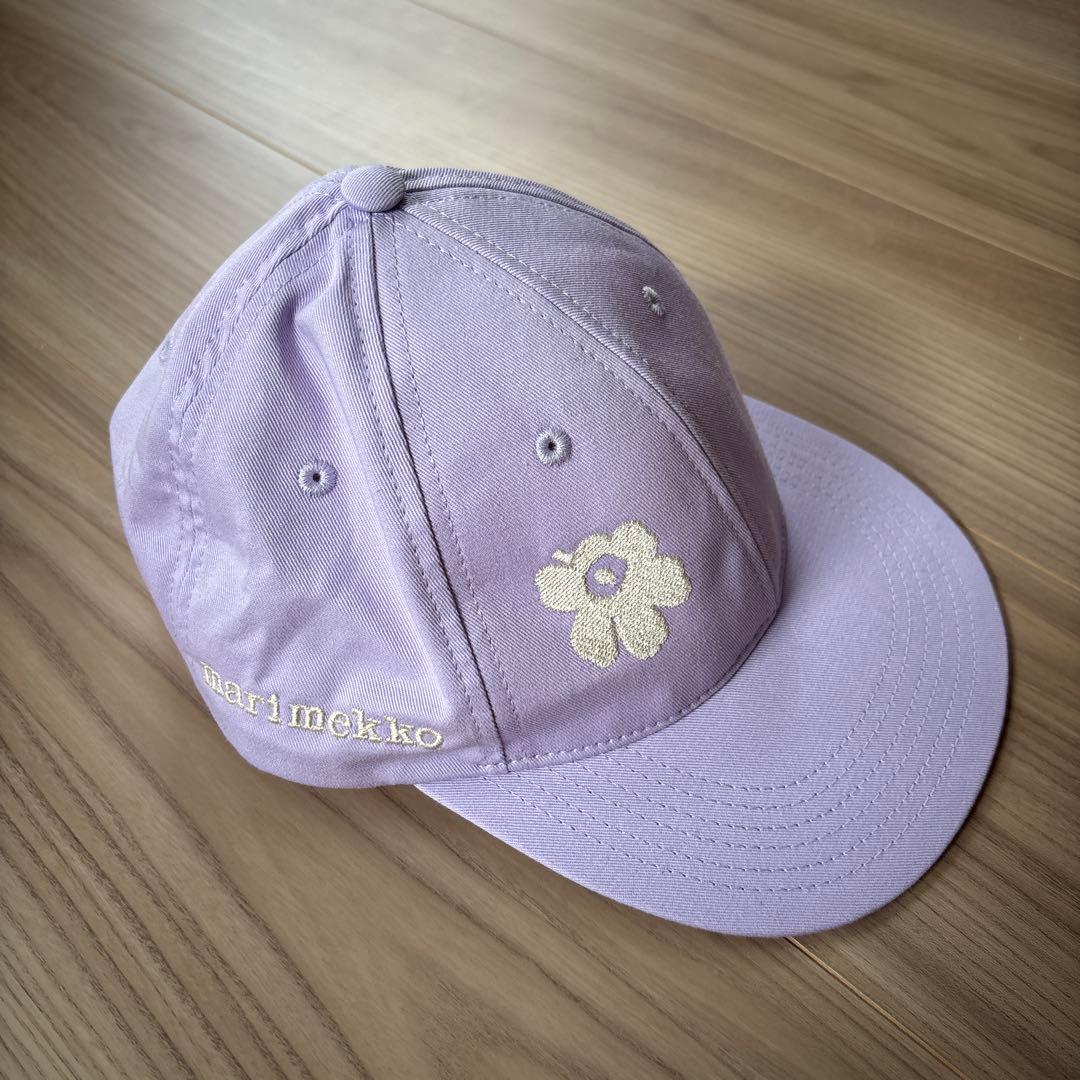 未使用　marimekko Sementti Solid キャップ