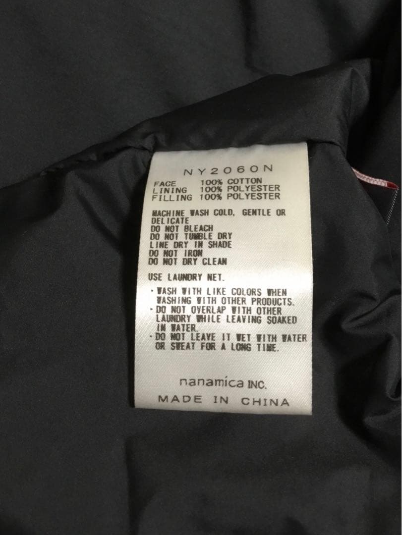 ナ*カ様 ノースフェイスパープルレーベル モールスキン インサレーション CPO