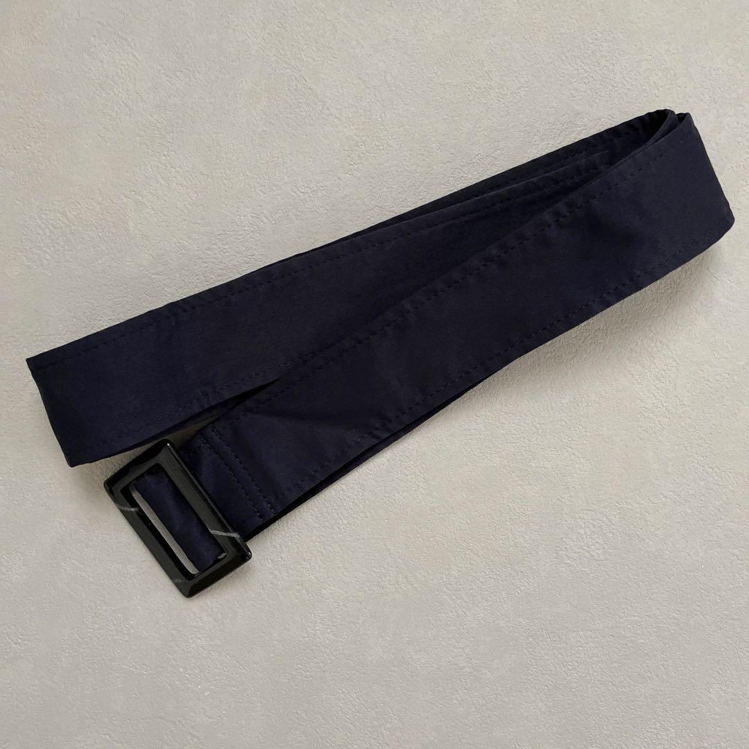 ストラ　Stola. ベルテッドミドル丈コート　ネイビー