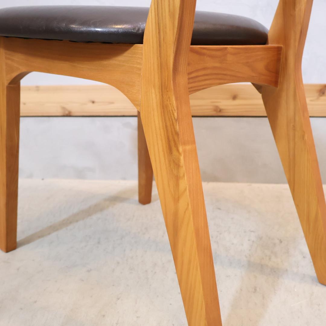 unico ウニコ FIX フィックス 北欧スタイル タモ材 ダイニングチェア