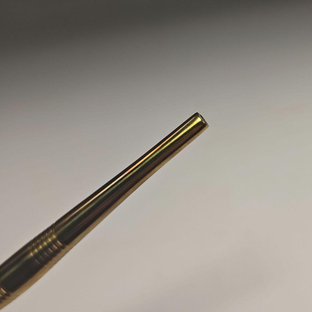 ウ307 煙管『金工師　木村清斎作』『吸江斎好　煙管　キセル　真鍮製　共箱』茶道