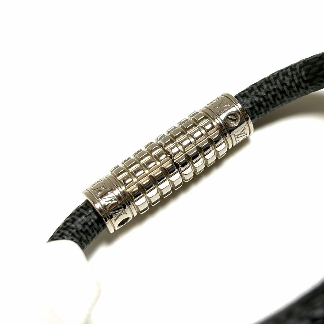 LOUIS VUITTON ブレスレット ダミエ グラフィット 美品 箱付き