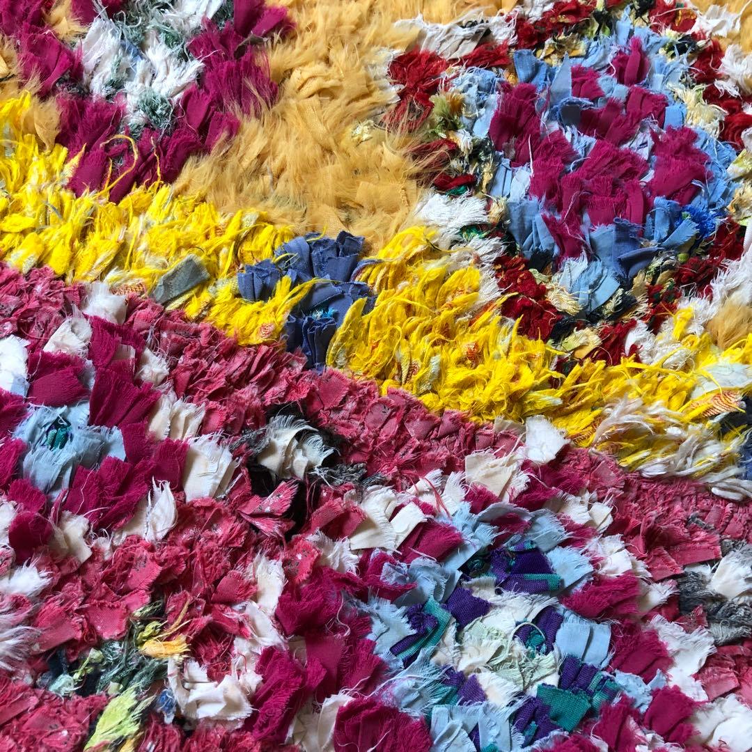 【最終値下げ】モロッコラグ　ボシャルウィット　トライバルラグ　176×135