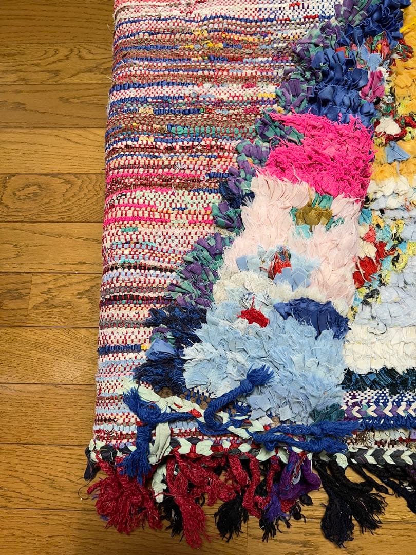 【最終値下げ】モロッコラグ　ボシャルウィット　トライバルラグ　176×135