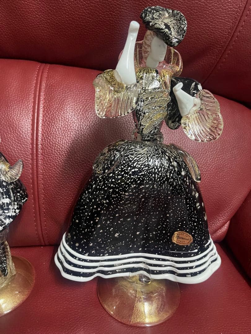 置物 Murano Italy Venetian glass