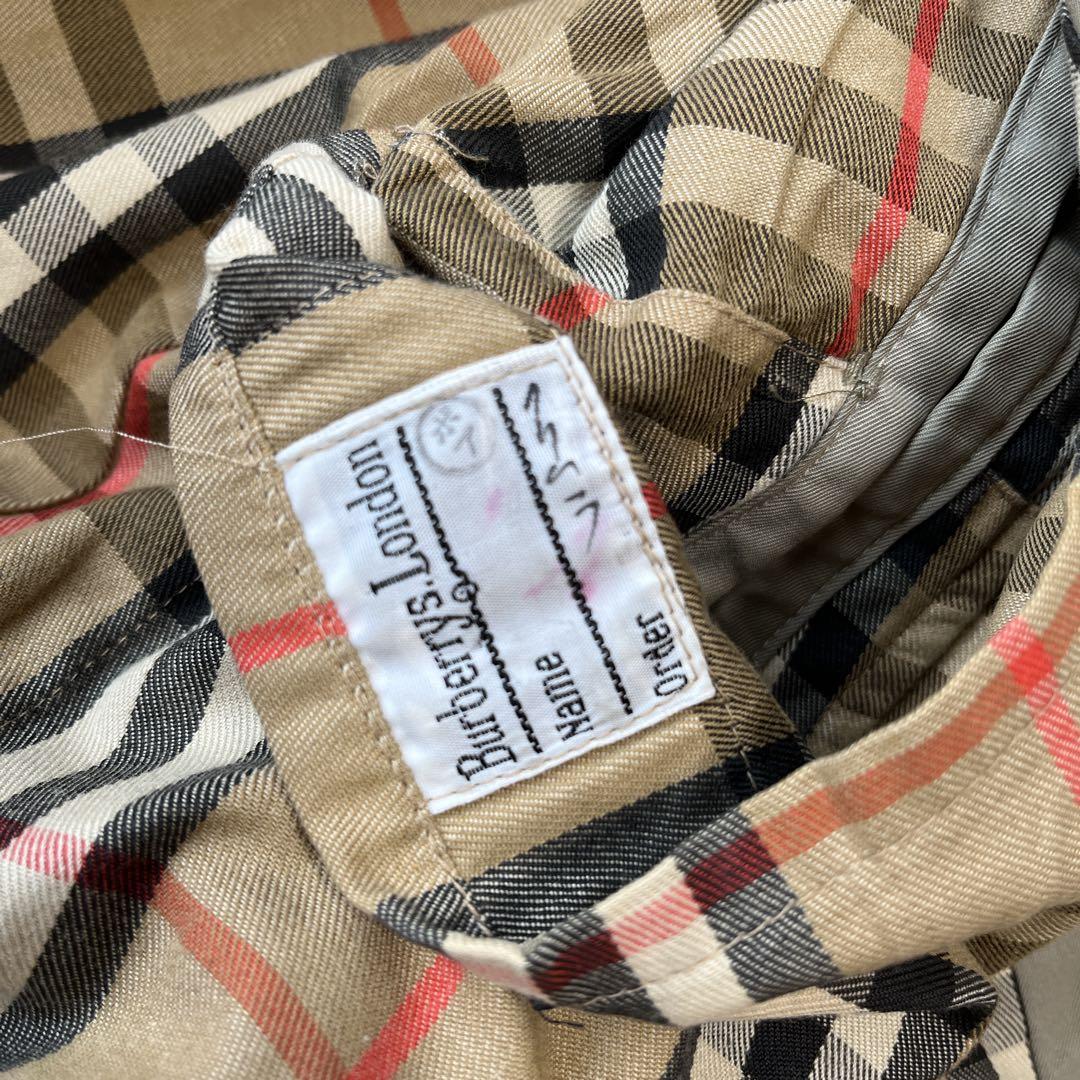 【BURBERRYS' バーバリー】トレンチコート　カーキ