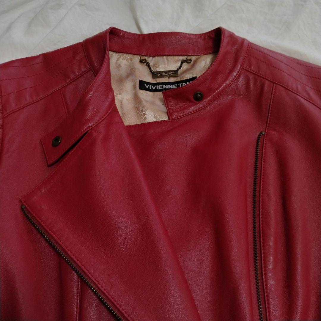 【コッカー】　　VIVIENNE TAM ダブルライダースジャケット