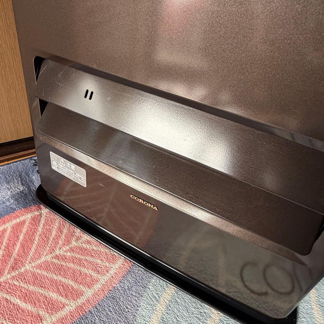 CORONA ブラック ストーブ 脱臭フィルター搭載　FH-CWZ36BY