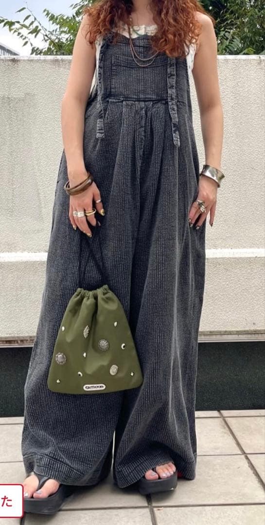 【新品未開封】Freada インドダブルガーゼフレアサロペット定価16500円