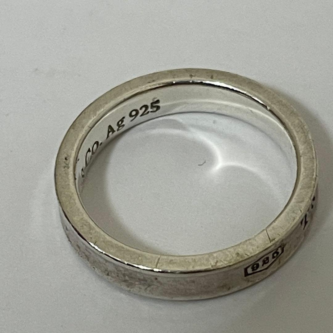 Tiffany & Co. シルバー925 リング 1837刻印　11号
