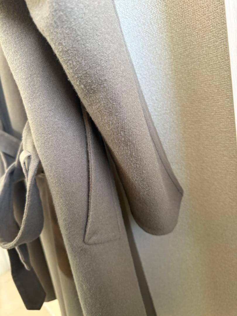 【ESTNATION】エストネーション ロングコート ガウンコート ベルト付き