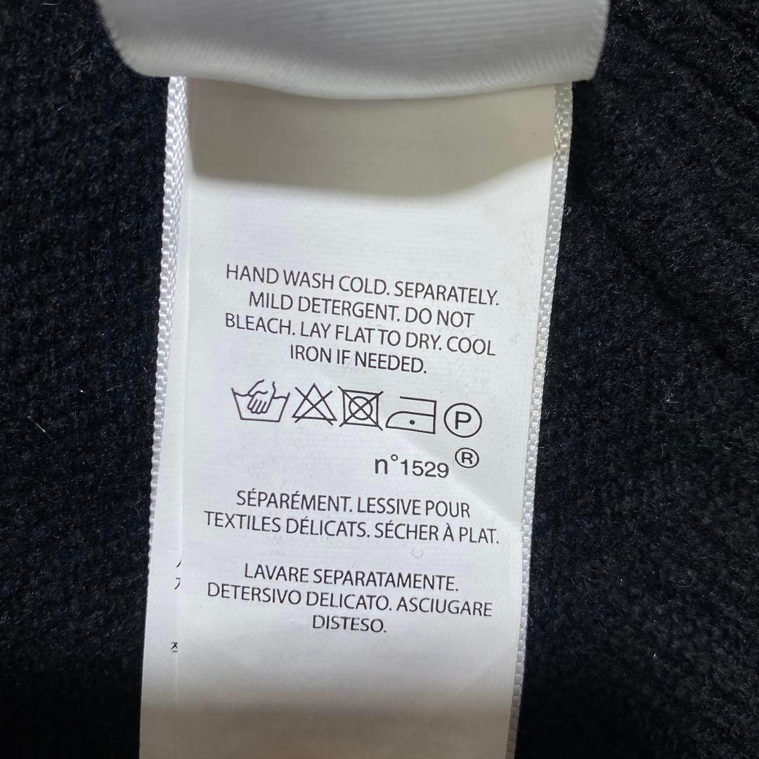 ポロラルフローレン ウール ドライバーズニット ダブルジップ エルボーパッチ