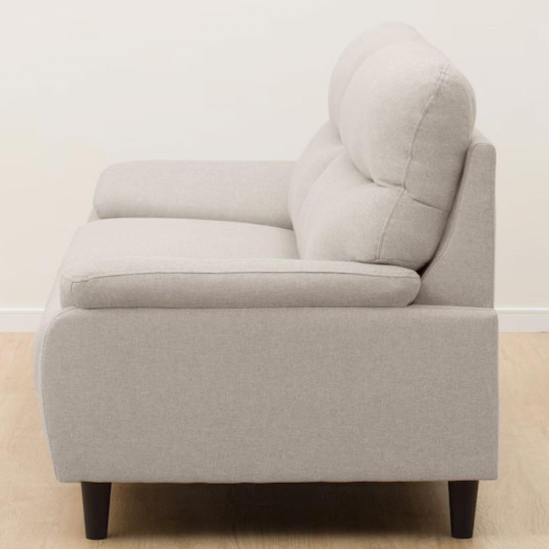 2人用　MK02 モダン グレー ソファ