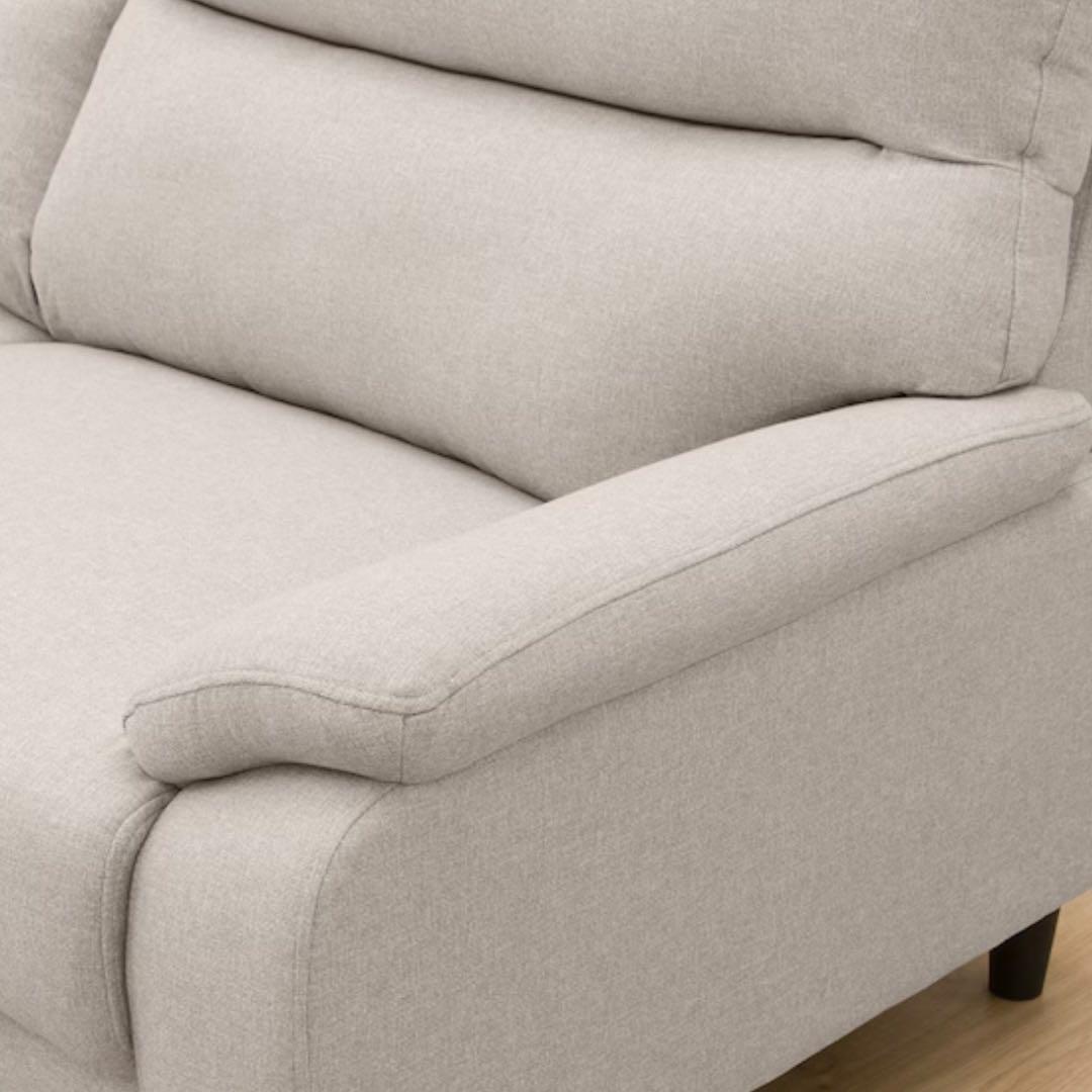 2人用　MK02 モダン グレー ソファ