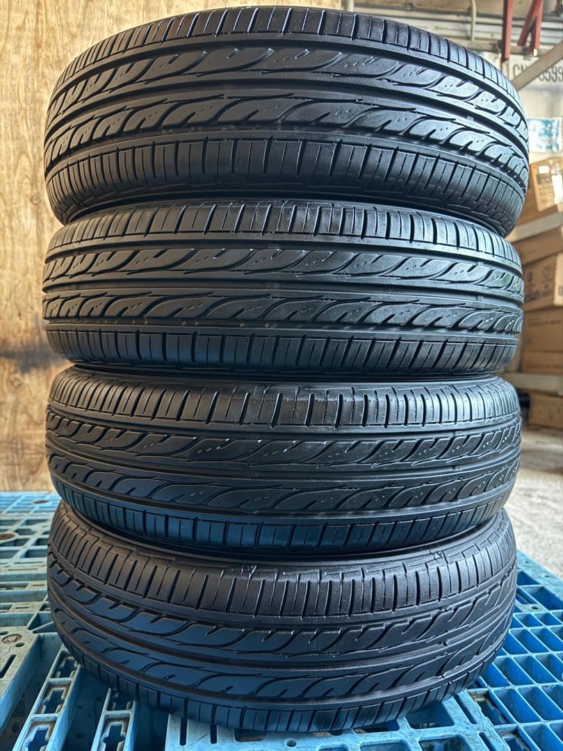 タイヤ・ホイール (580)155/65R14DUNLOP EC202 SUMMER TIRES