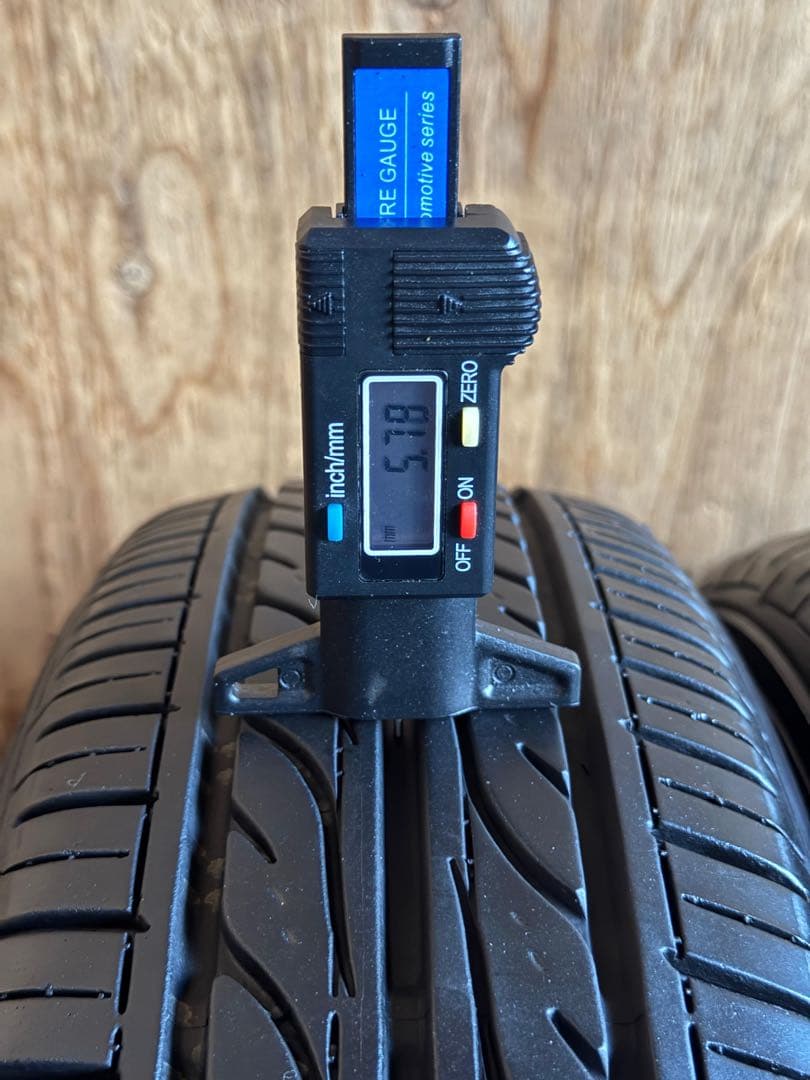 タイヤ・ホイール (580)155/65R14DUNLOP EC202 SUMMER TIRES