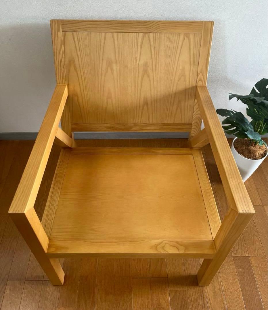 ハンバーガーチェア ② モダン　木製　椅子　カラフル　バーガーキング　美品